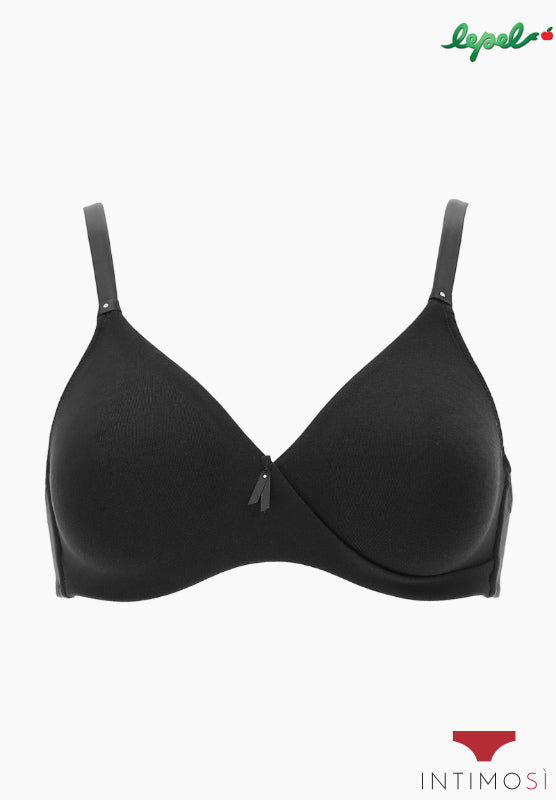 Reggiseno classico preformato incrociato in cotone senza ferretto | Lepel 355